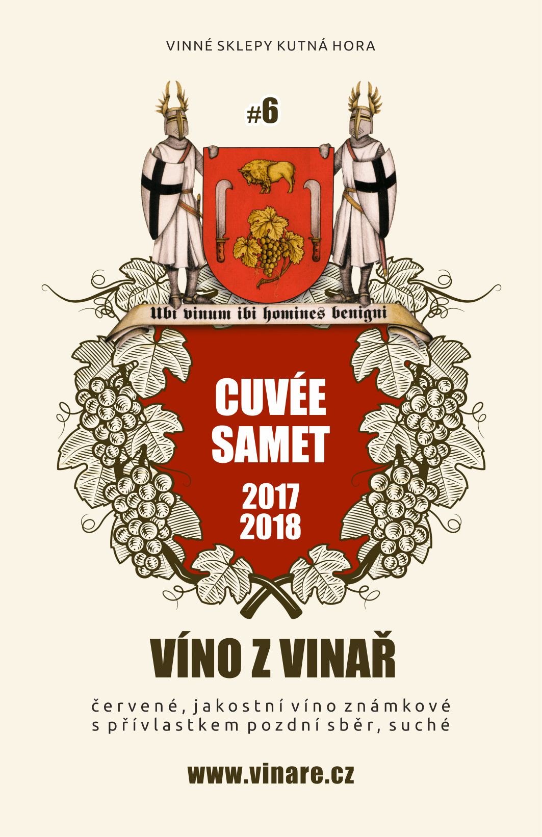 viněta Víno z Vinař - Cuvée Samet